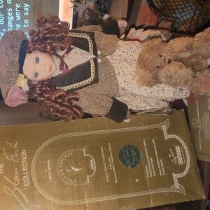 AVAILABLE - Vintage Seymore Mann Limited Edition porcelain doll "Coleen" 18"tall